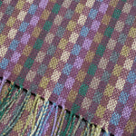 Scalpay Wool Cotton Check Scarf