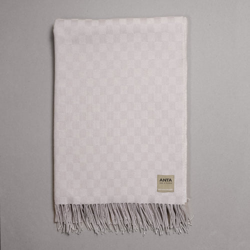 Snowdrop Wool Cotton Throw