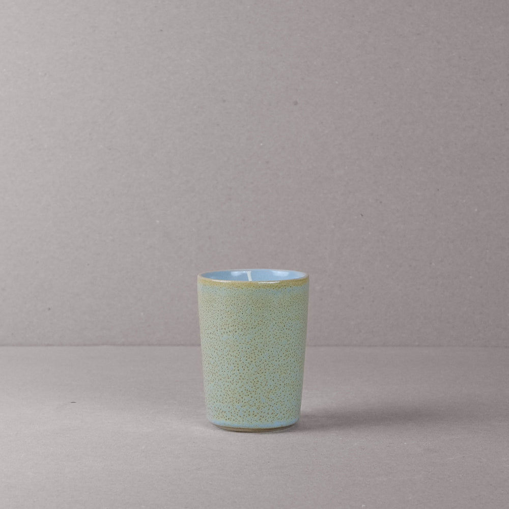 Teal Candle Beaker