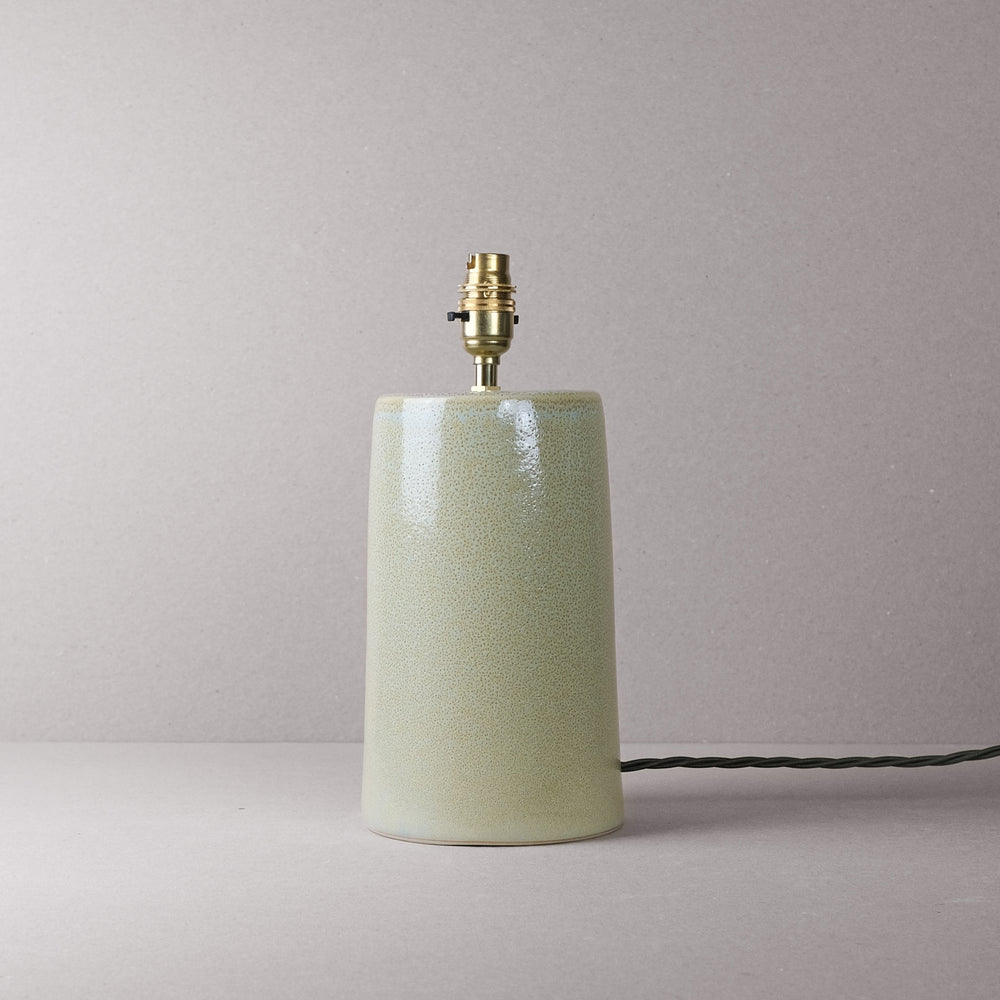 Teal Large Tapered Lamp