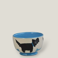 Blue Scottie Dog Small Bowl