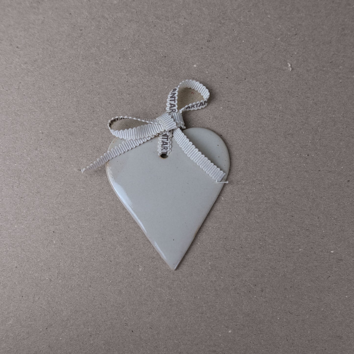 Cream Heart Decoration