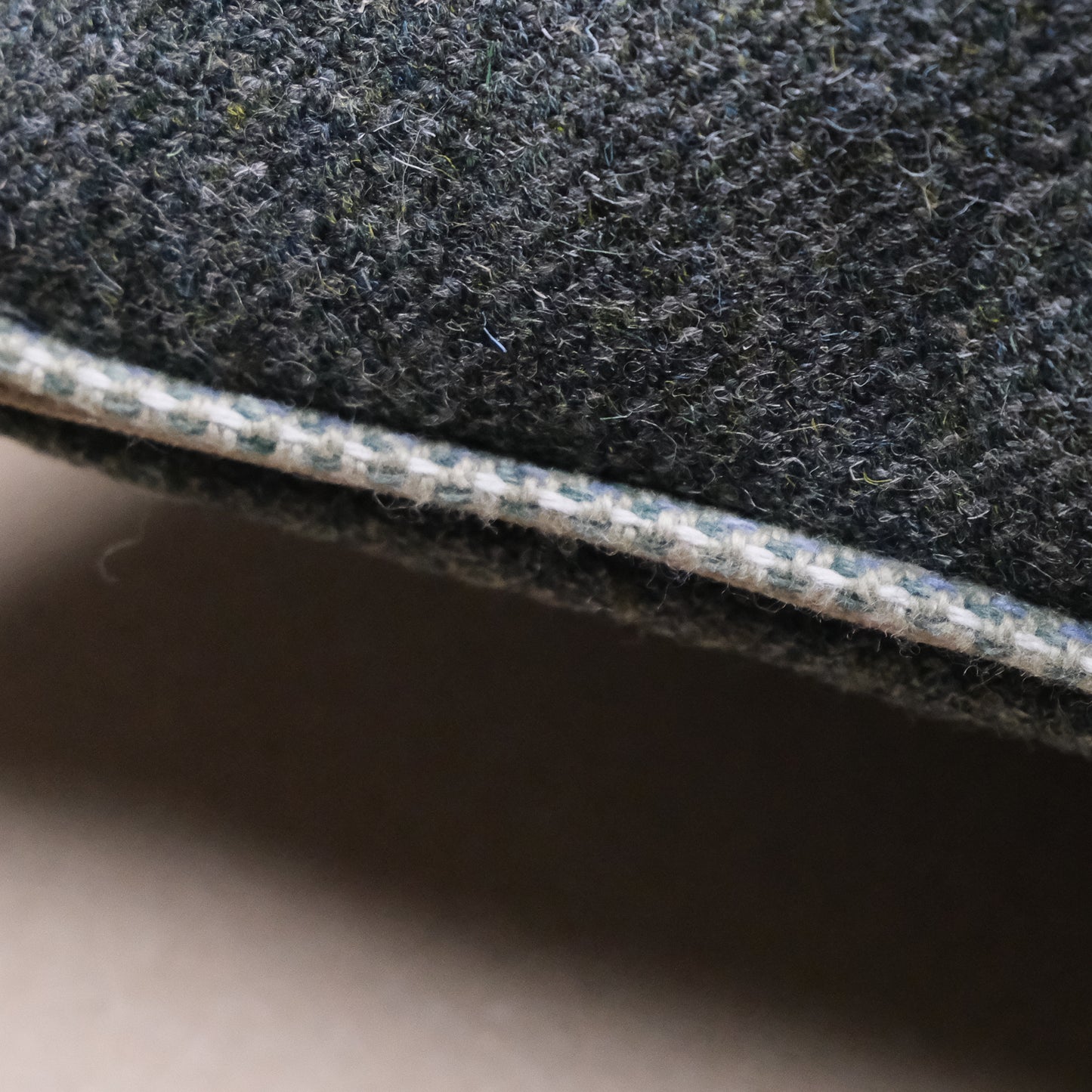 Zinc Highland Tweed Zip Cushion