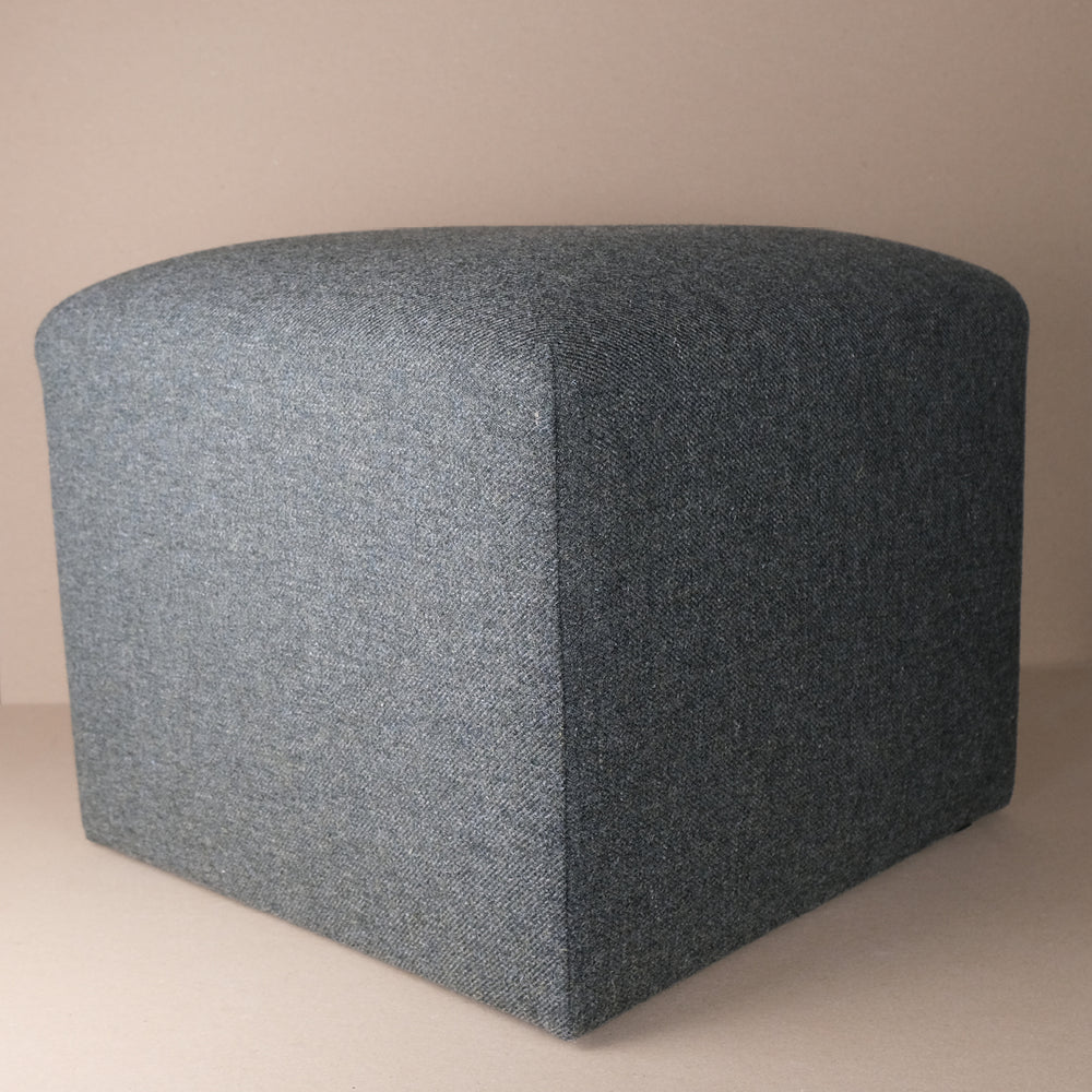 Zinc Highland Tweed Cube