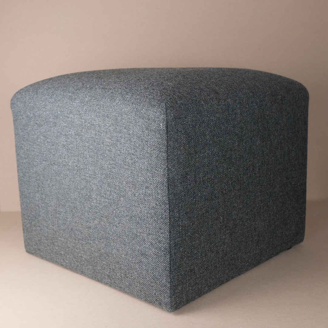 Zinc Highland Tweed Cube