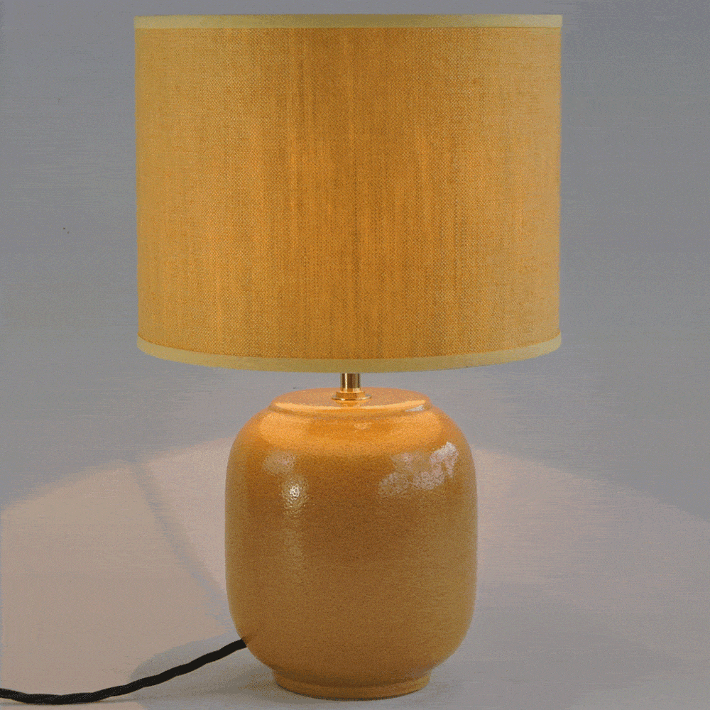 Canary Linen Small Lampshade