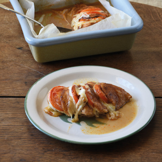 Cream Thistle Salad Plate