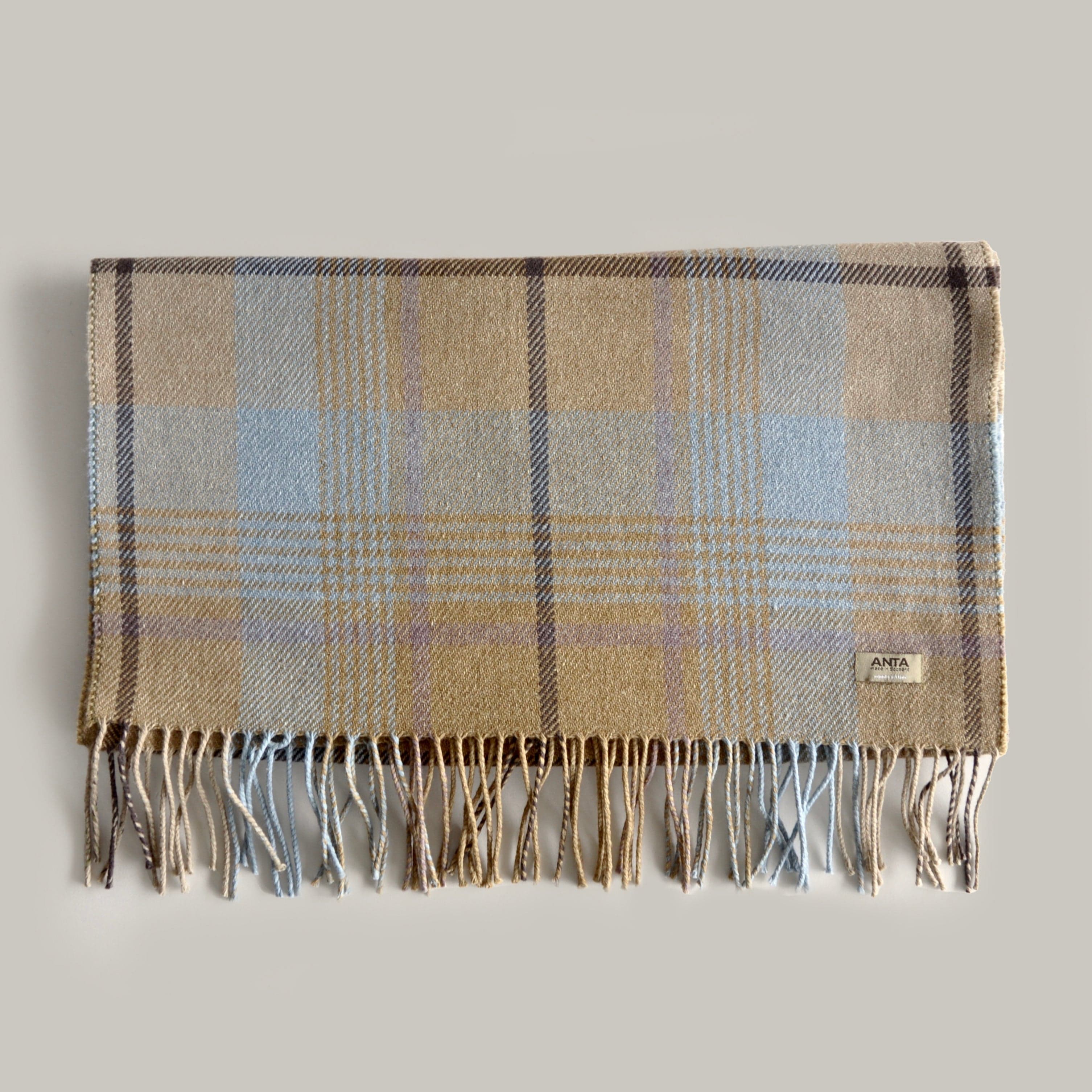 Duncan Magillivray Wool Cotton Blanket Scarf ANTA