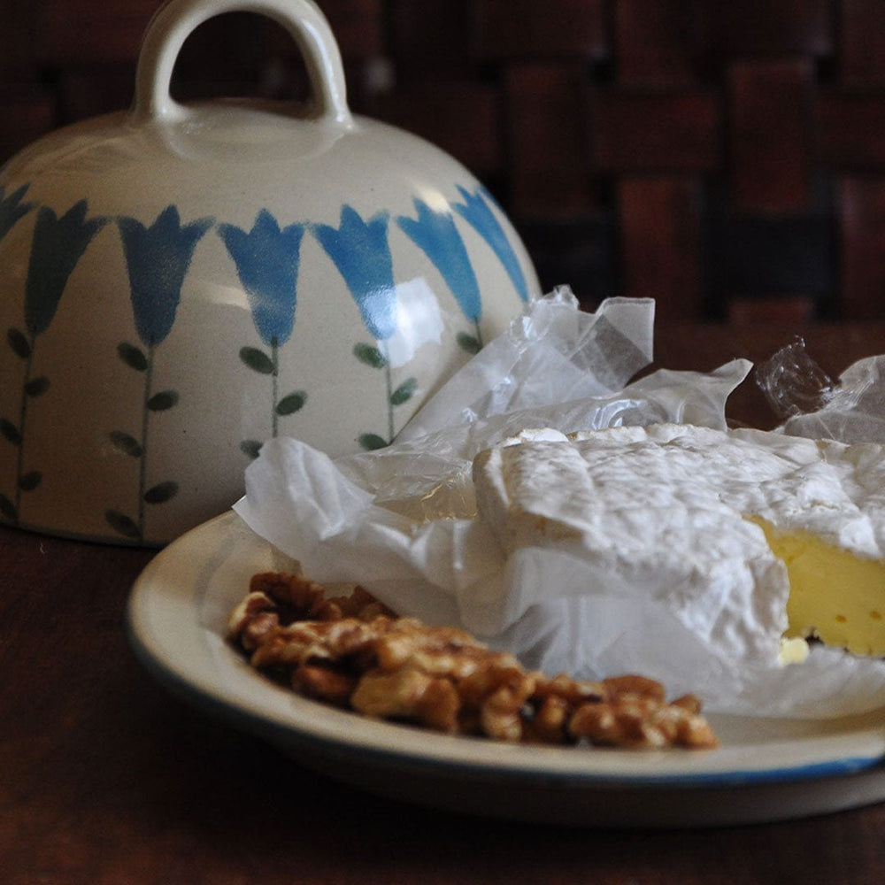 Harebell Cheese Dome and Plate