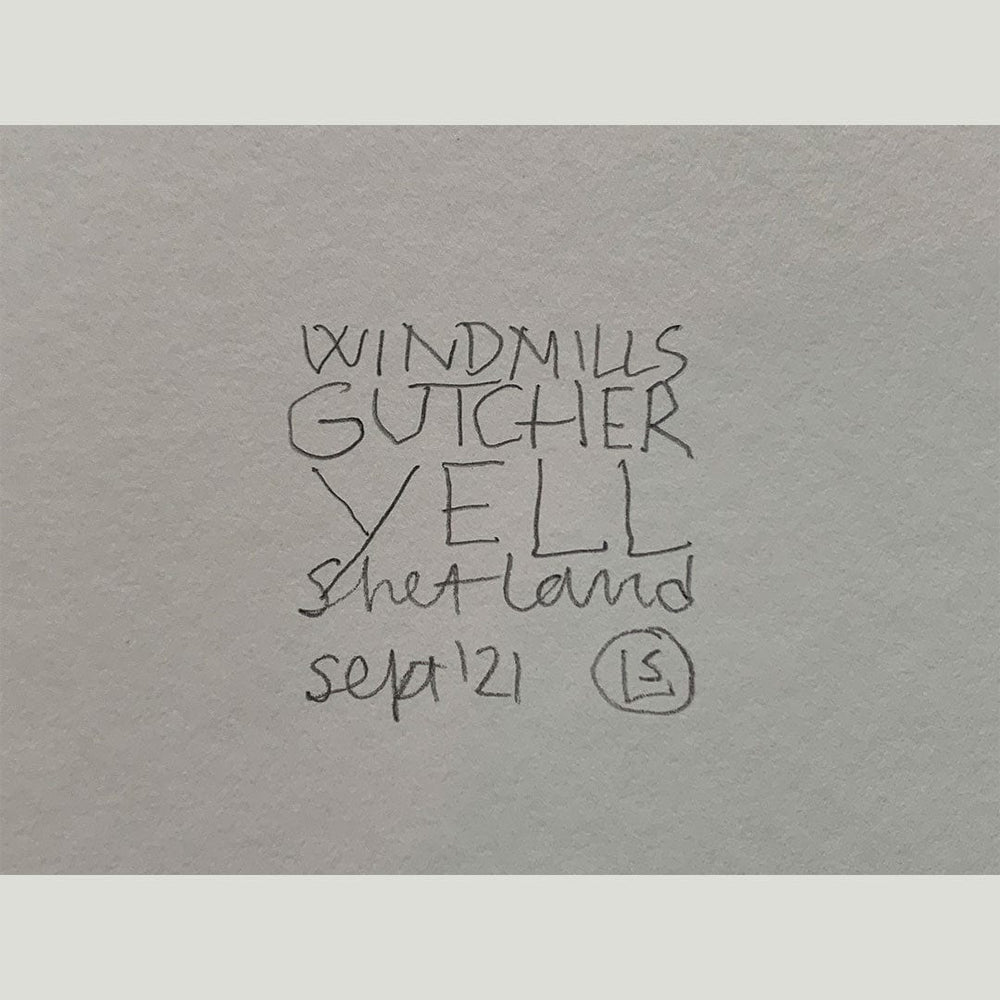Windmills Gutcher Yell Shetland