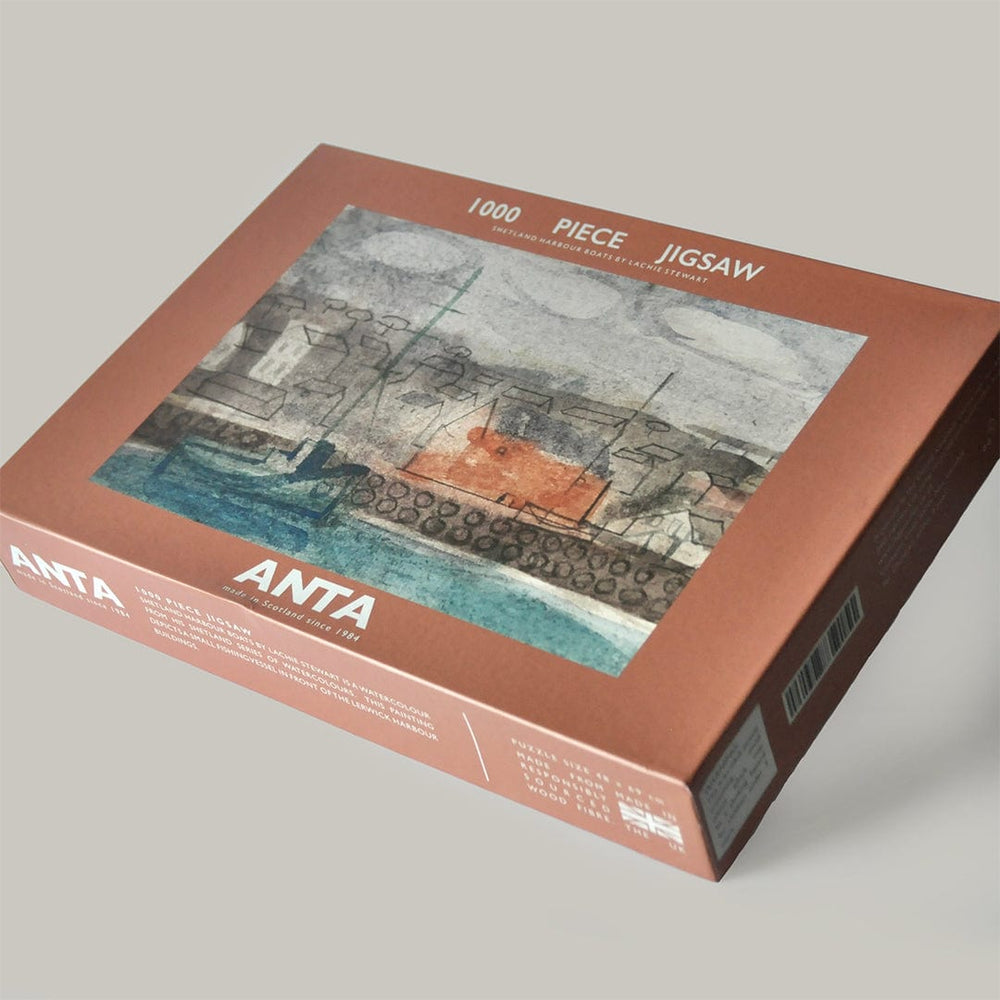 Shetland Harbour Boats Jigsaw