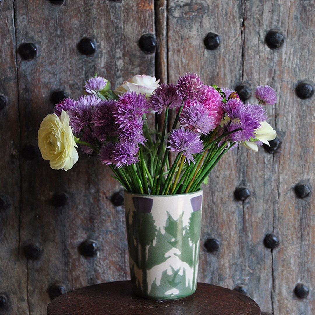 Cream Thistle Beaker
