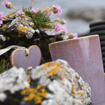 Rustic Heather Candle Beaker