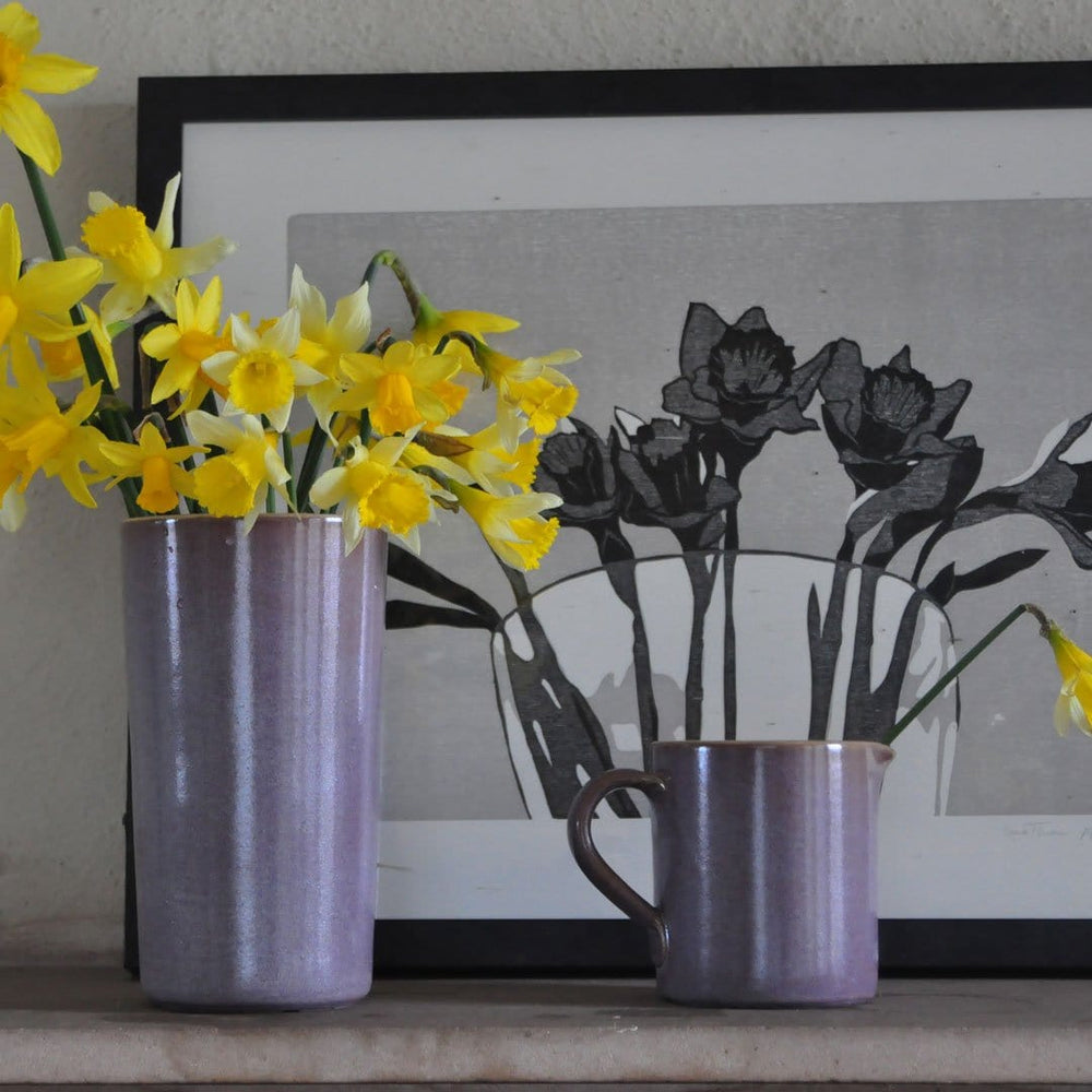 Rustic Heather Small Milk Jug