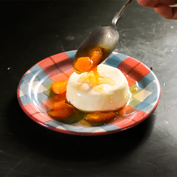 Whisky Creams with Clementine Honey Caramel