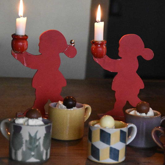 Simple Christmas Chocolate Pots