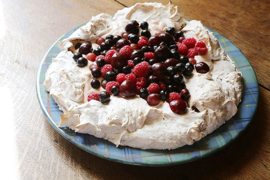 Almond Meringue With Summer Fruits