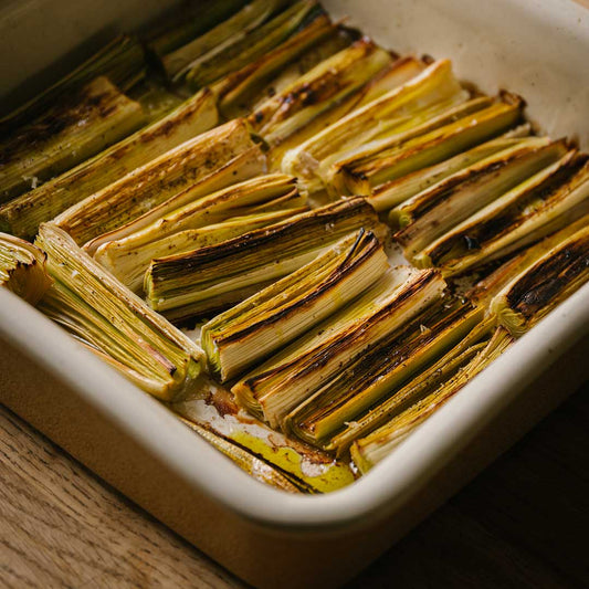 Lemon Roasted Leeks