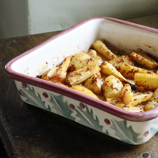 Maple Roasted Parsnips