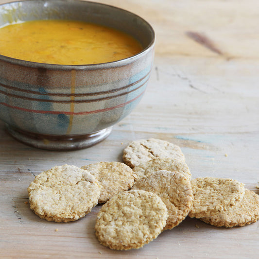 Butternut Squash Soup & Oatcakes