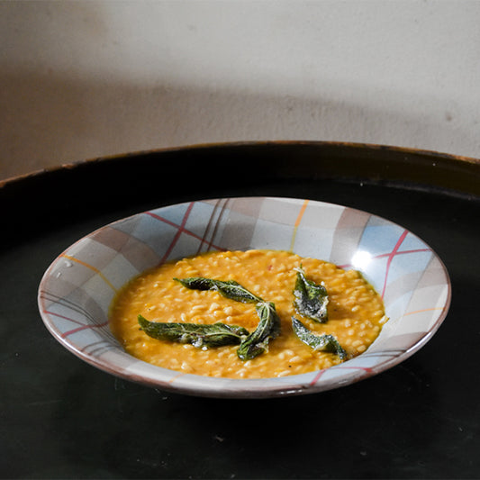 Butternut Squash Risotto with Brown Butter & Sage