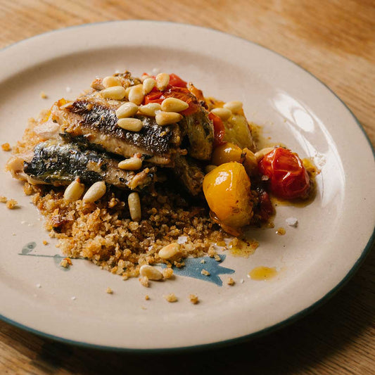 Sardines with Breadcrumbs
