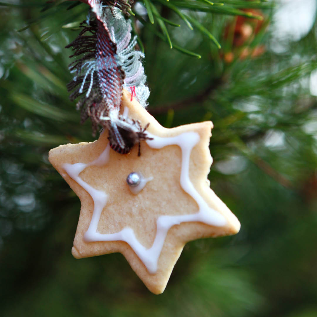 Christmas Tree Biscuit Decorations
