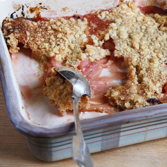 Rhubarb Crumble