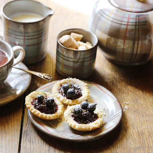 Blackcurrant Shortbread Tartlets