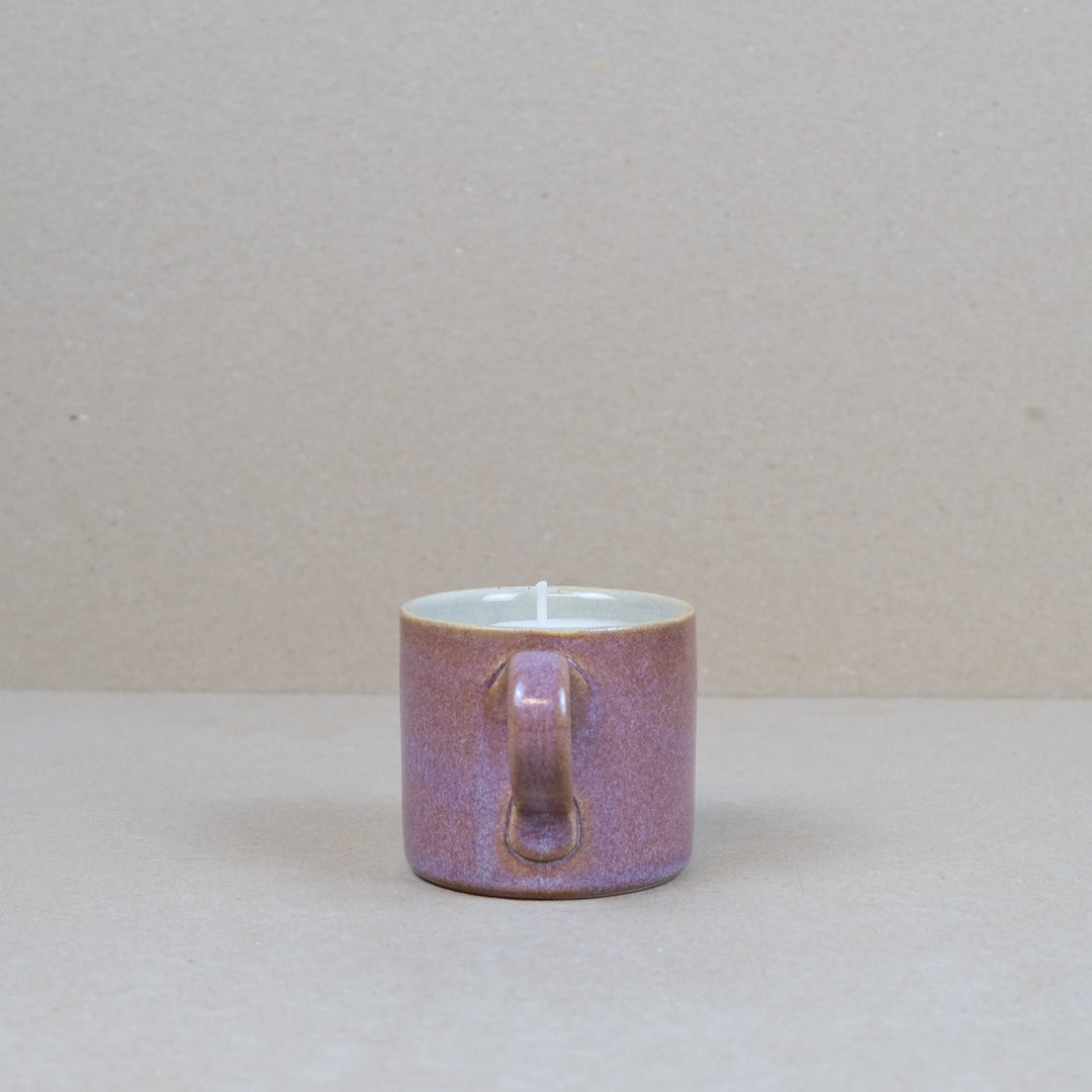 Rustic Heather Candle Mug