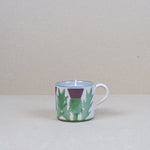 Cream Thistle Candle Mug