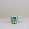 Cream Thistle Candle Mug