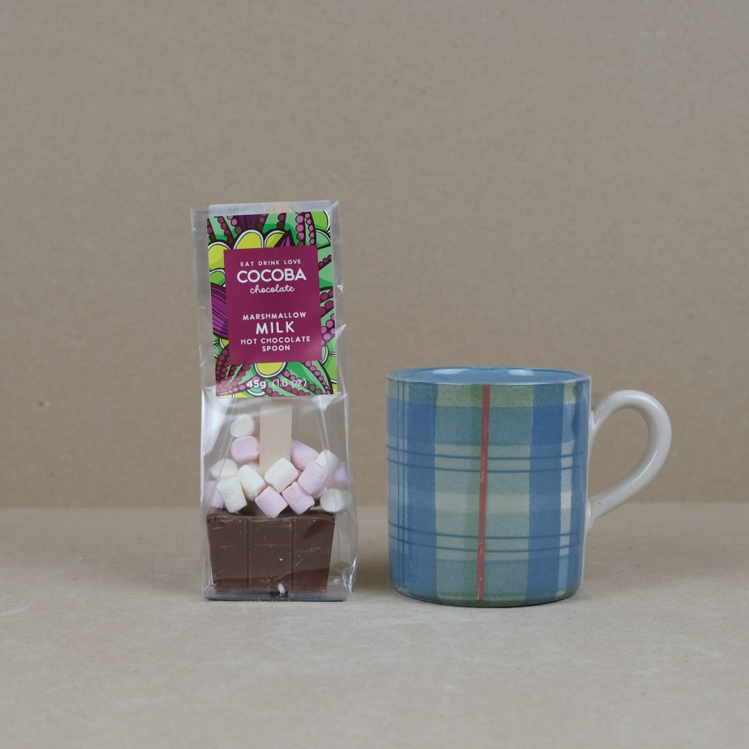 Donina Stewart Large Mug with Hot Chocolate Stirrer