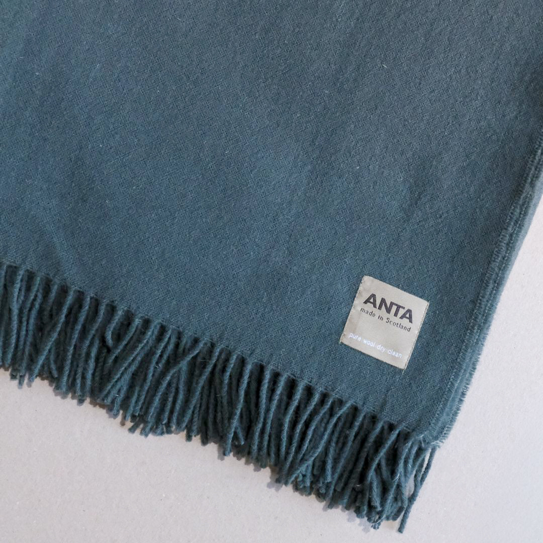 Kale Scottish Lambswool Throw