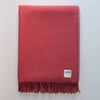 Strawberry Scottish Lambswool Throw
