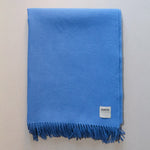Blueberry Scottish Lambswool Throw