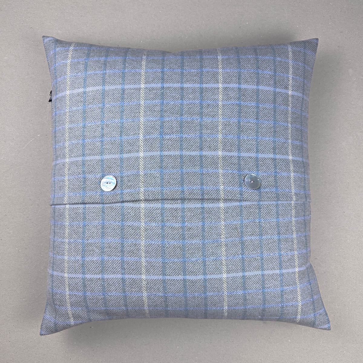 Caithness Highland Tweed Button Cushion Cover