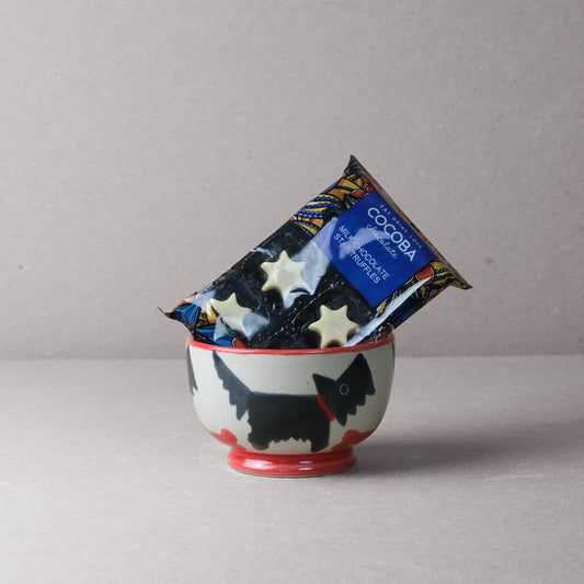 Red Scottie Dog Chocolate Bowl