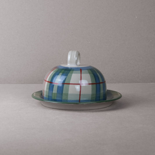 David Kennedy Cheese Dome and Plate