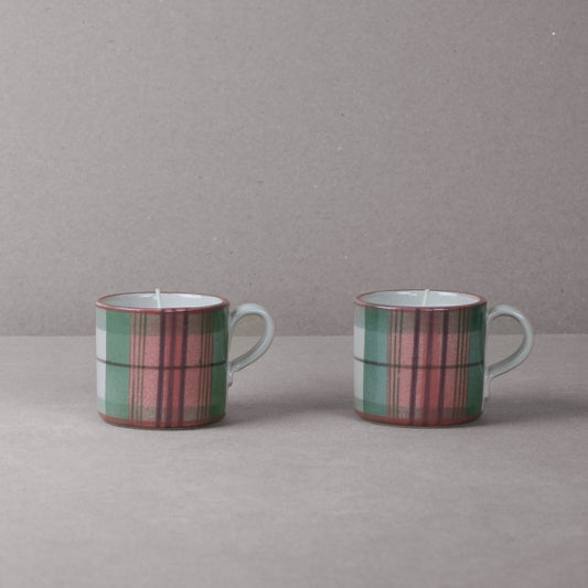 Pair of Ochil Candle Mugs