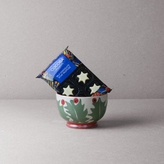 Holly Chocolate Bowl