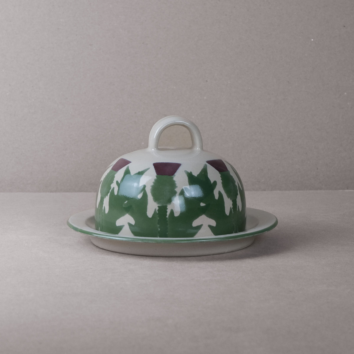 Thistle Cheese Dome Plate