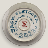 Morning Light Limited Edition Single Blue Serving Plate by Jack Fletcher