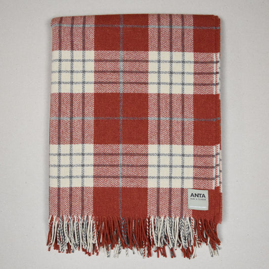 Muriel Spark Scottish Lambswool Throw