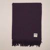 Blackcurrant Scottish Lambswool Throw