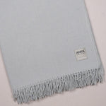 Olive Scottish Lambswool Throw