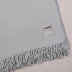 Olive Scottish Lambswool Throw