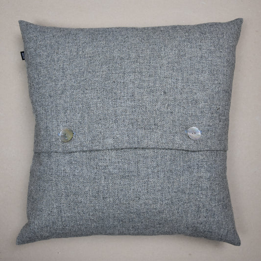 Seagull Highland Tweed Button Cushion Cover