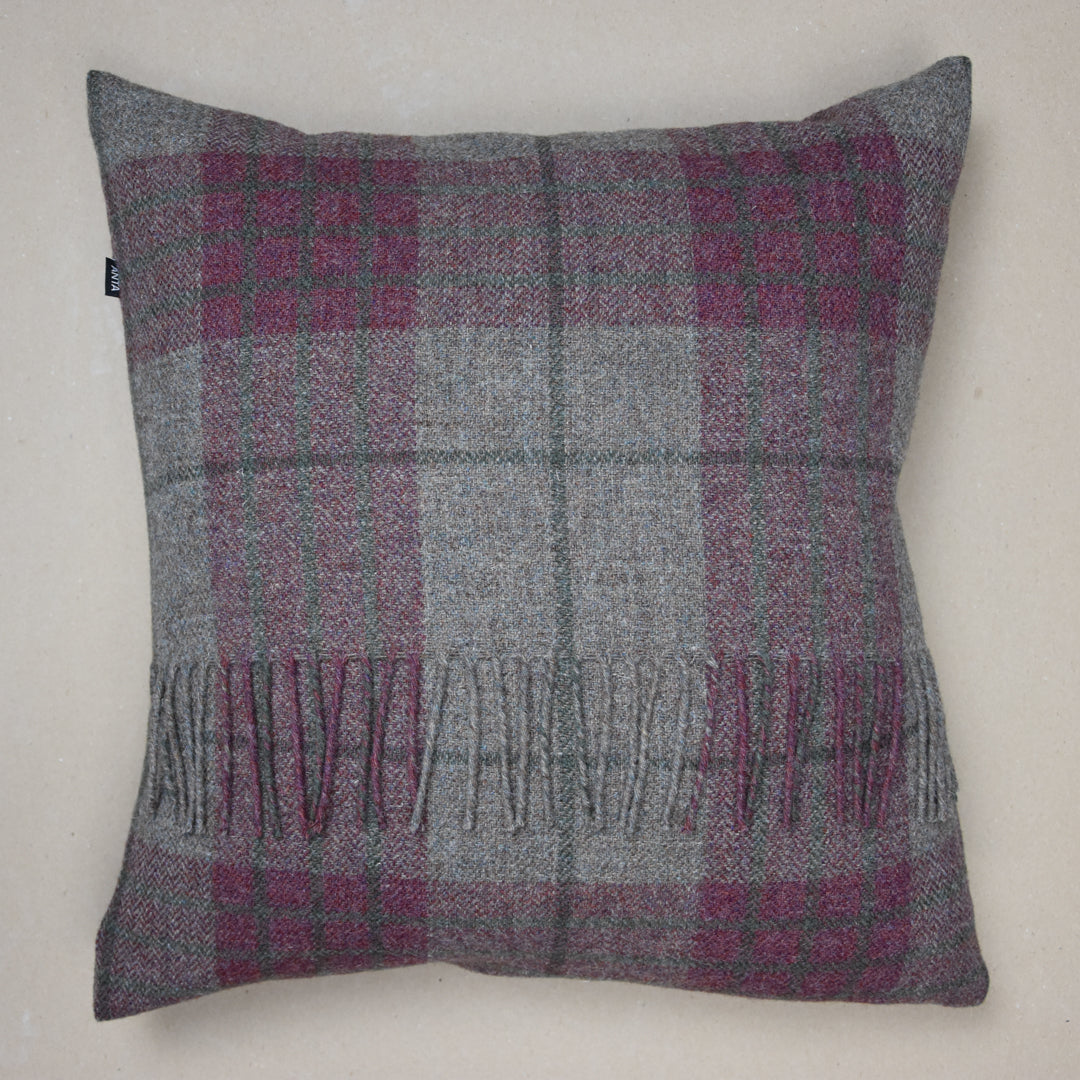 Duncan Chisholm Scottish Lambswool Throw Cushion Cover