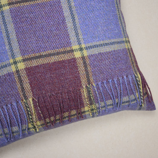Thomas Erskine Scottish Lambswool Throw Cushion Cover